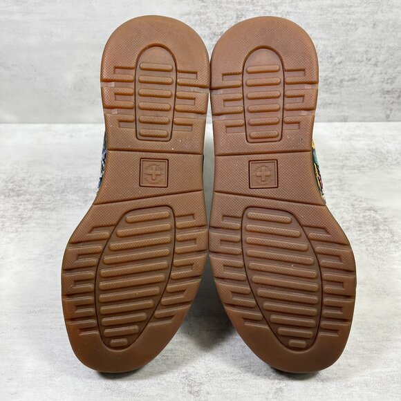 Dr Martens Newton Floral Canvas Lace Up Boots - Women's Size 6 - Multicolor - Picture 8 of 10